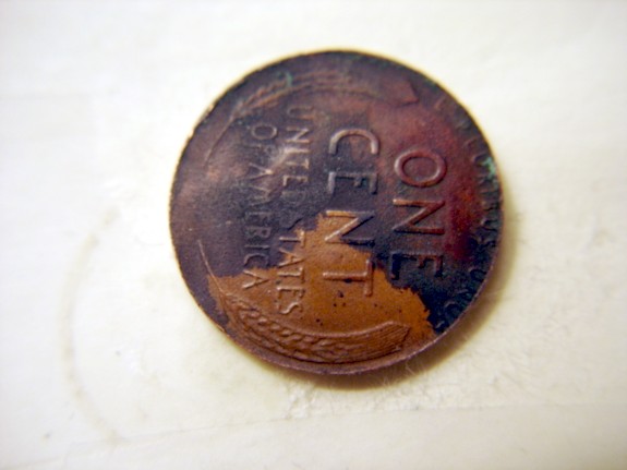 1947-Dime/Cent-Magicians-Coin,--Off-90-Degrees--Die-Rotation